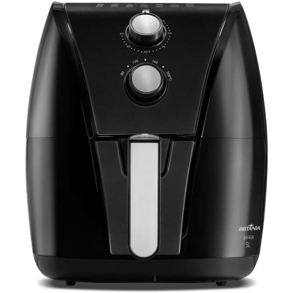 Air Fryer Britânia 5L Antiaderente Gold 1500W BAF45A