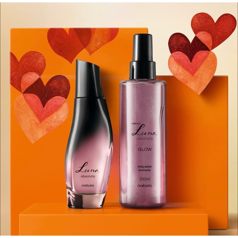 Kit Natura Luna Absoluta Perfume + Body splash iluminador