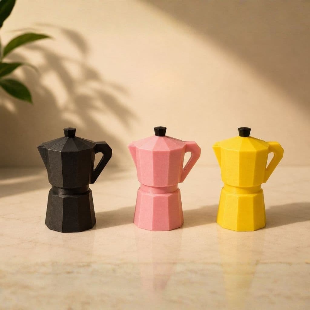 Chaveiro Cafeteira Italiana Miniatura