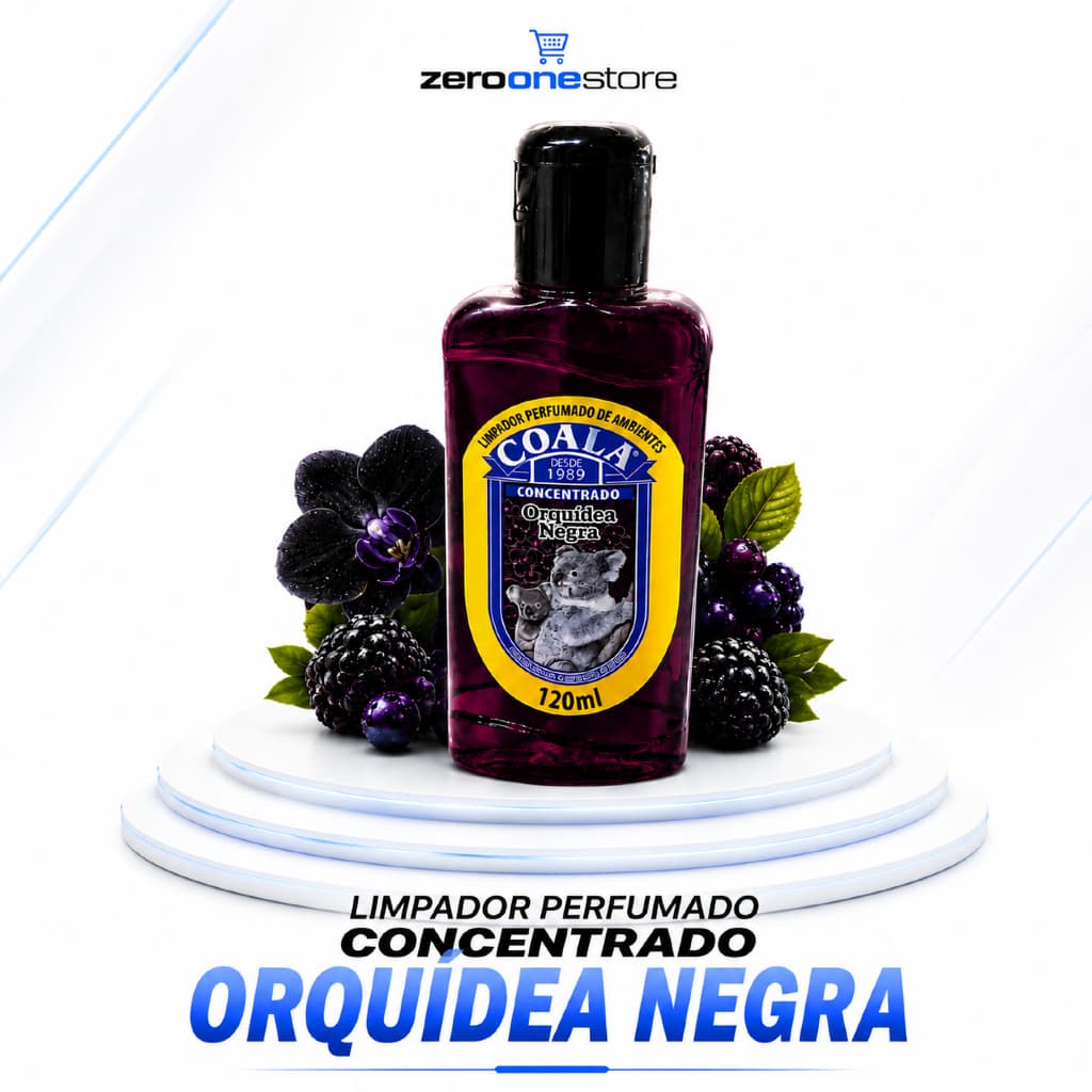 Limpador Perfumado Coala Orquídea Negra 120 ml