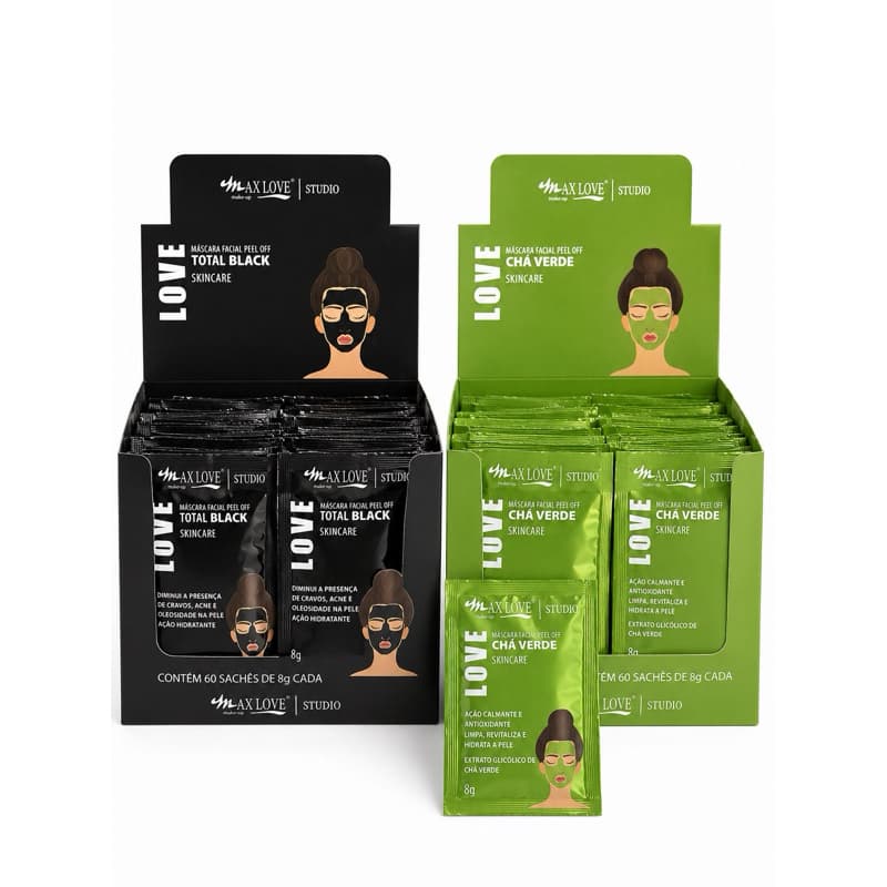 MÁSCARA FACIAL PEEL OFF MAX LOVE 8g