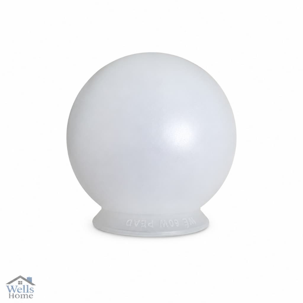 Globo Bolinha 15cm Boca 10cm Globo Para Ventilador de Teto ou Lustre