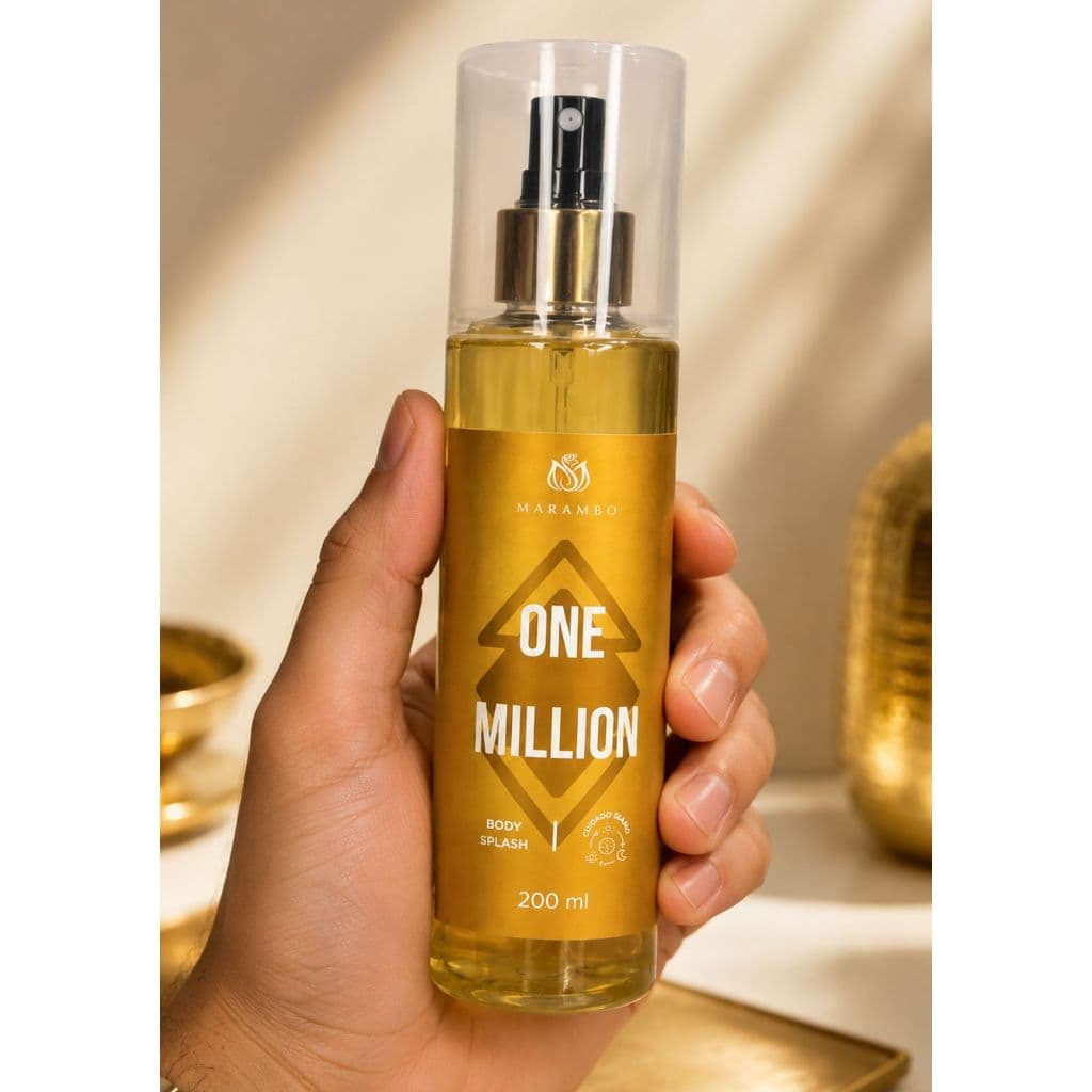 Body Splash Masculino One Million 200ml – Luxo e Confiança