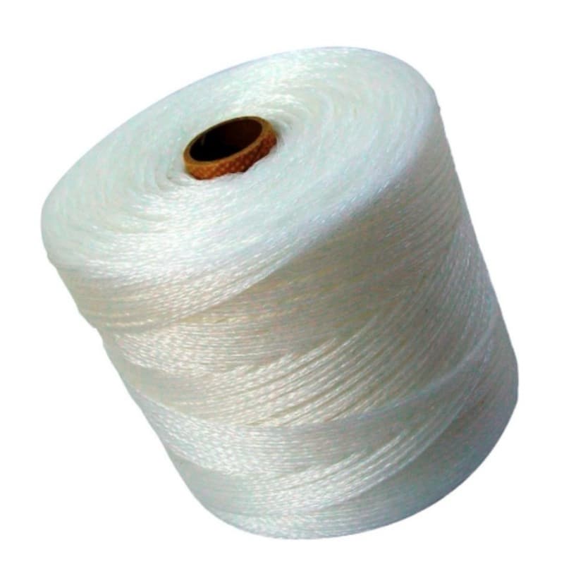 Corda p/ Varal Nylon 5M 10M 15M 20M 2MM Parede Roupa Resistente Trançada Multiuso Polipropileno Branca
