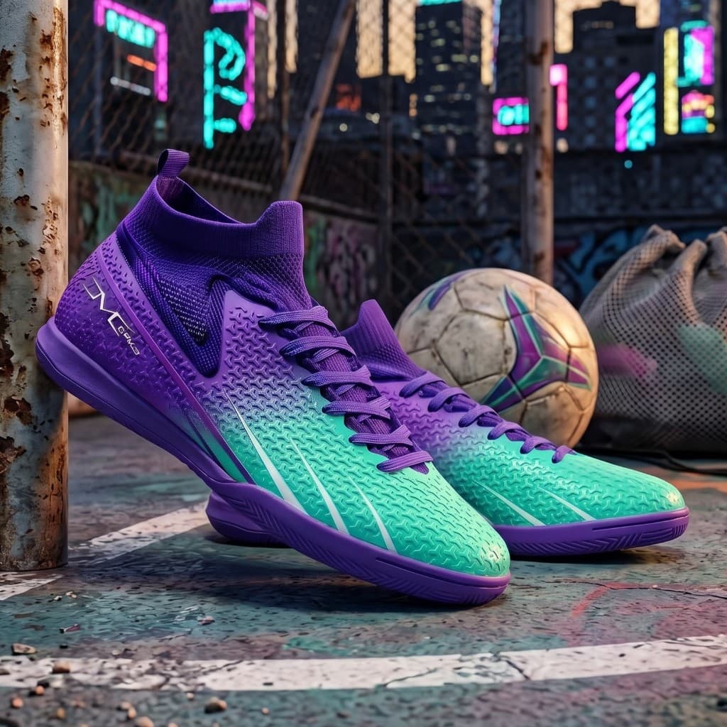Chuteira Futsal Botinha Meinha Cano Curto Quadra Salão
