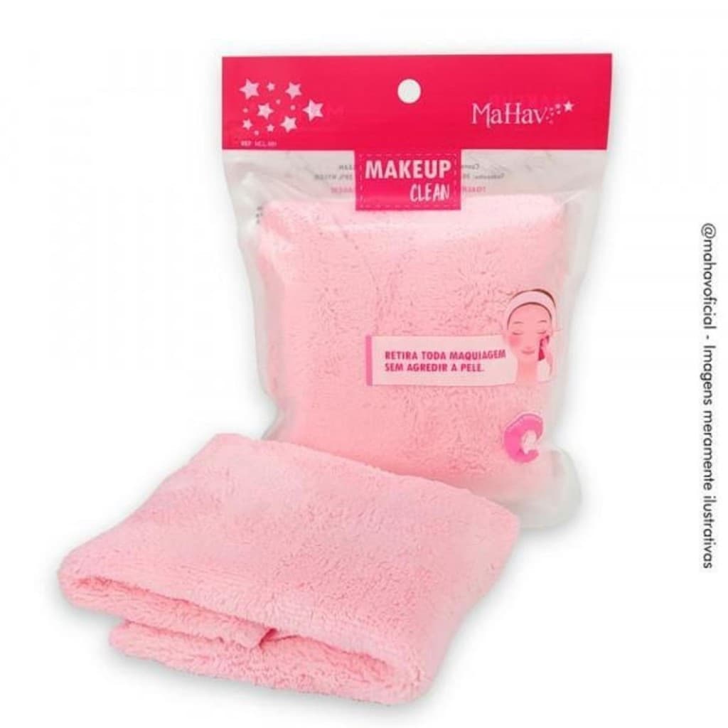 Toalha para remoção de maquiagem