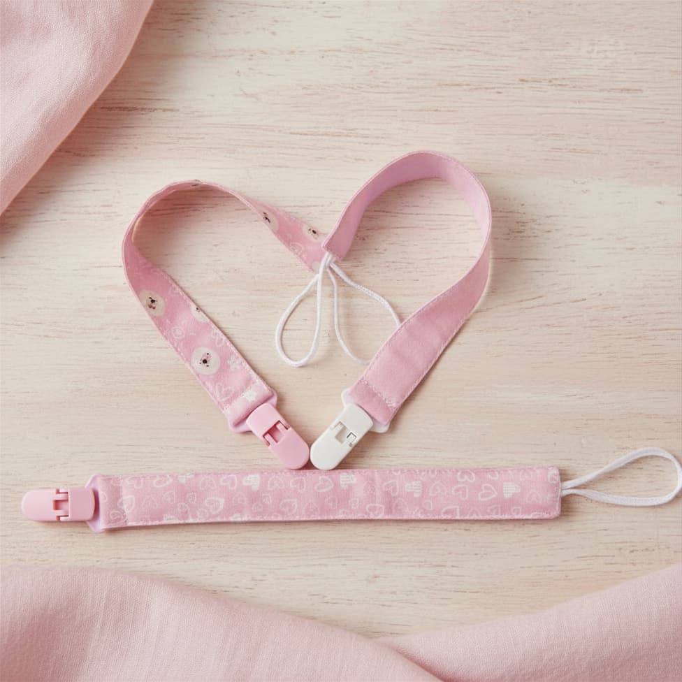 Kit 3 Prendedor de Chupeta Infantil Azul - Anti-Queda Seguro e Prático