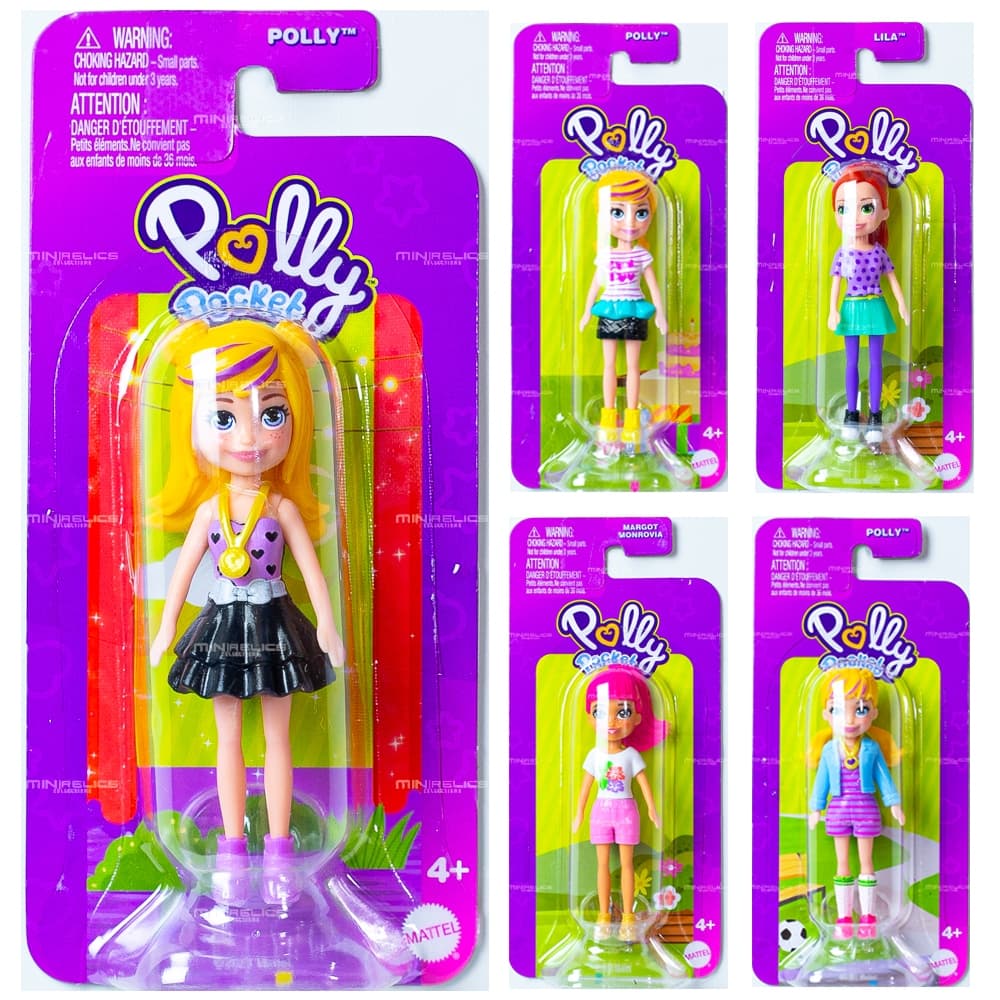 Boneca Polly Pocket Básica Original Mattel - Diversos Modelos - Escolha a Sua