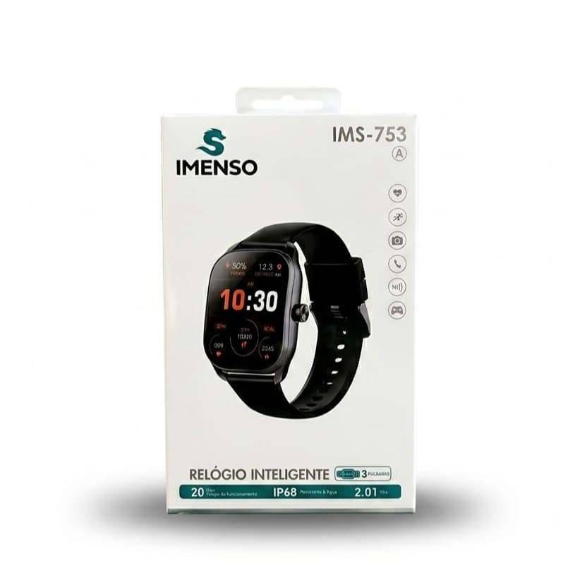 Relogio Inteligente Smartwatch Com Modos Para Esportes