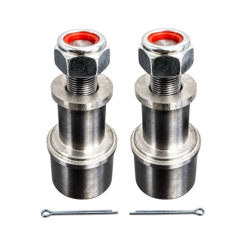 Par De Ponta Ponteira De Eixo Fiat Para Carretinha Reboque Para Tubo 2''