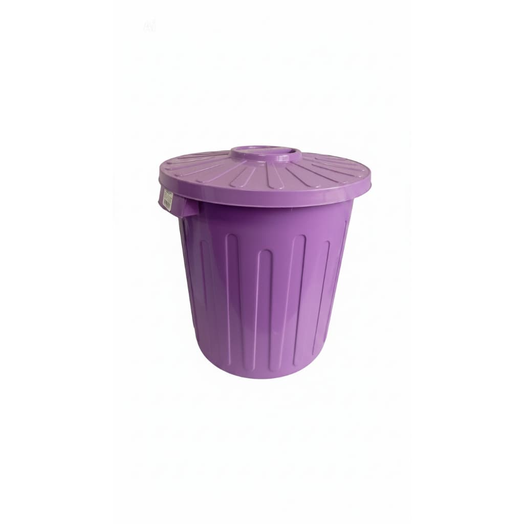 LIXEIRA PARA AREA EXTERNA COLORIDA COM TAMPA - 30 LITROS - 847
