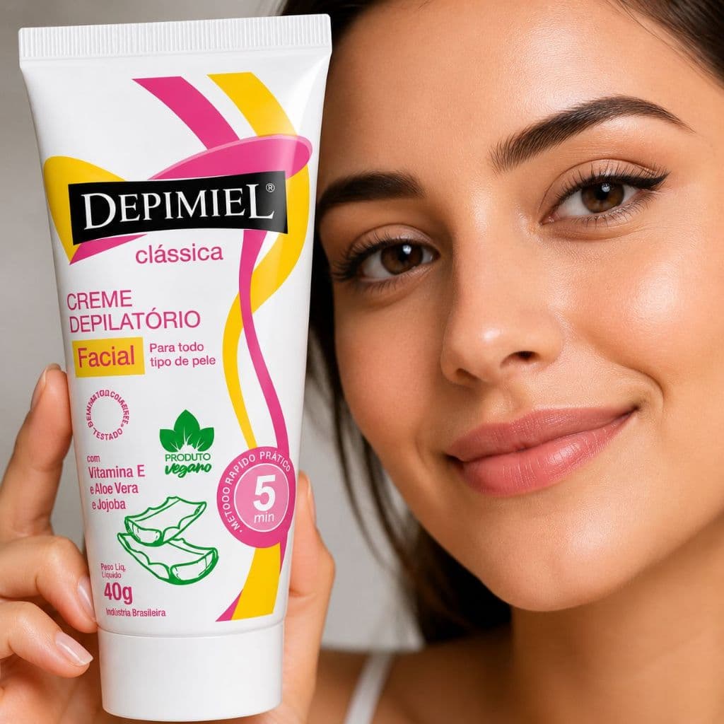 Creme Depilatório Facial Clássica 40g - Depimiel