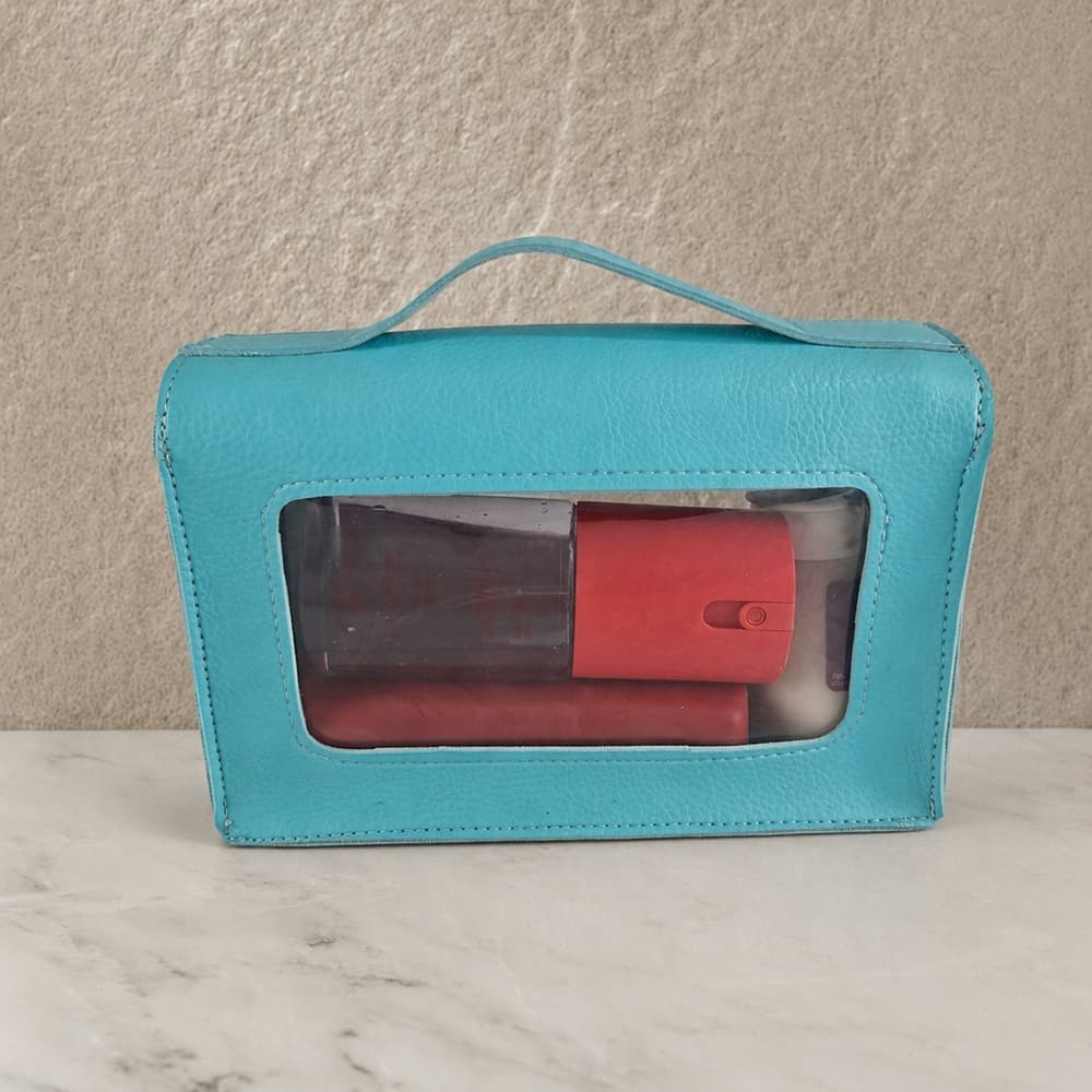 Nécessaire Cristal Box Organizadora frasqueira porta maquiagem Transparente em Montana Feminina e Masculina