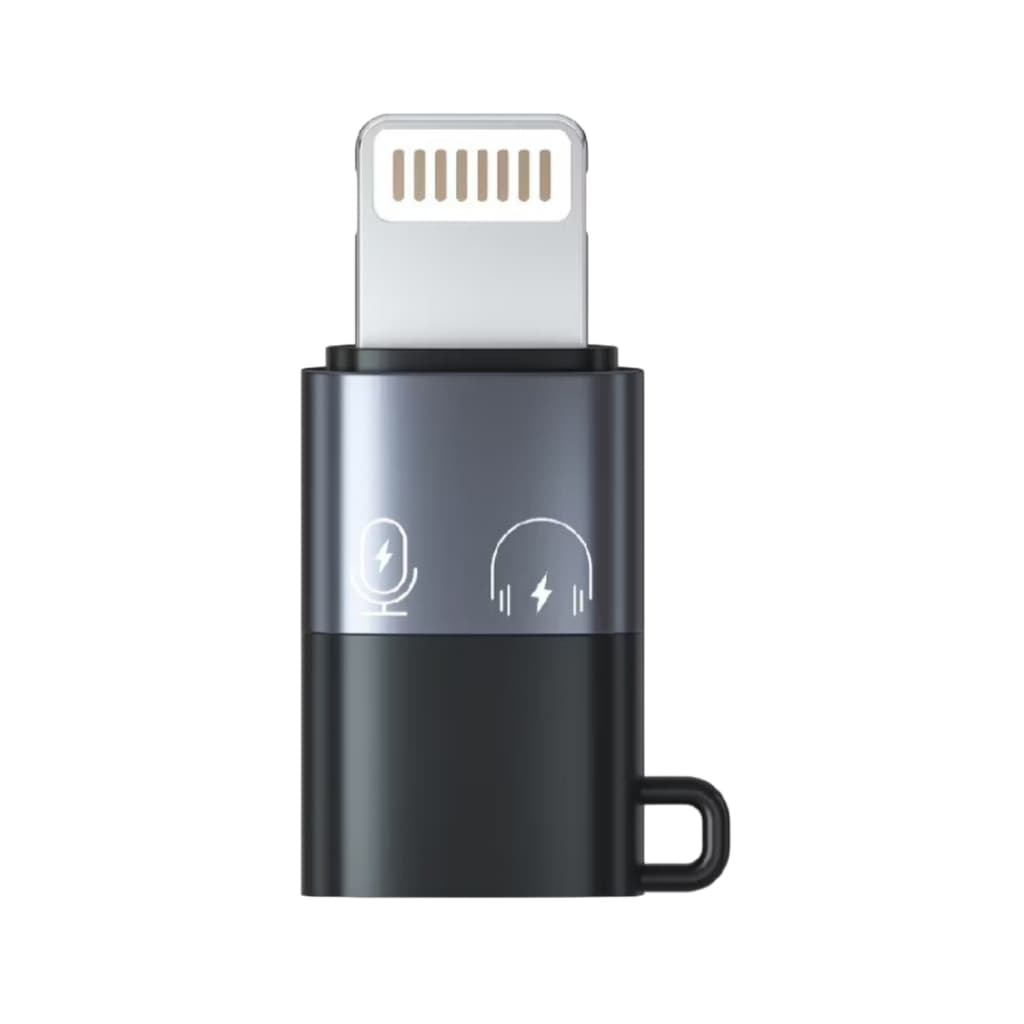 Adaptador De Lightning Para Usb C Para iPhone 15 16  Microfone lapela carregamento