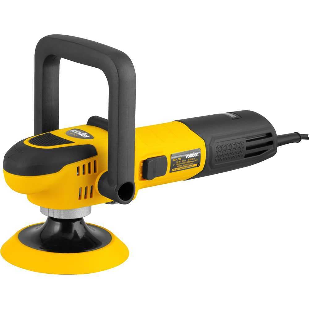 Politriz Vonder 5 Pol 755W 127V Profissional Velocidade Variável para Polimento Automotivo