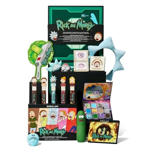 Conjunto De Maquiagem Facial Sheglam Rick And Morty