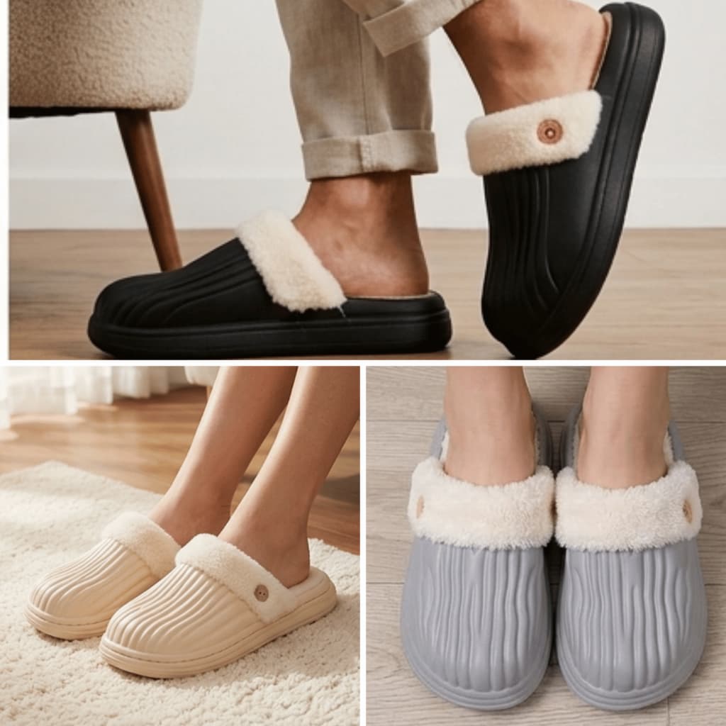 Pantufa Masculina E Feminino Casual Com Sola em Eva Antiderrapante