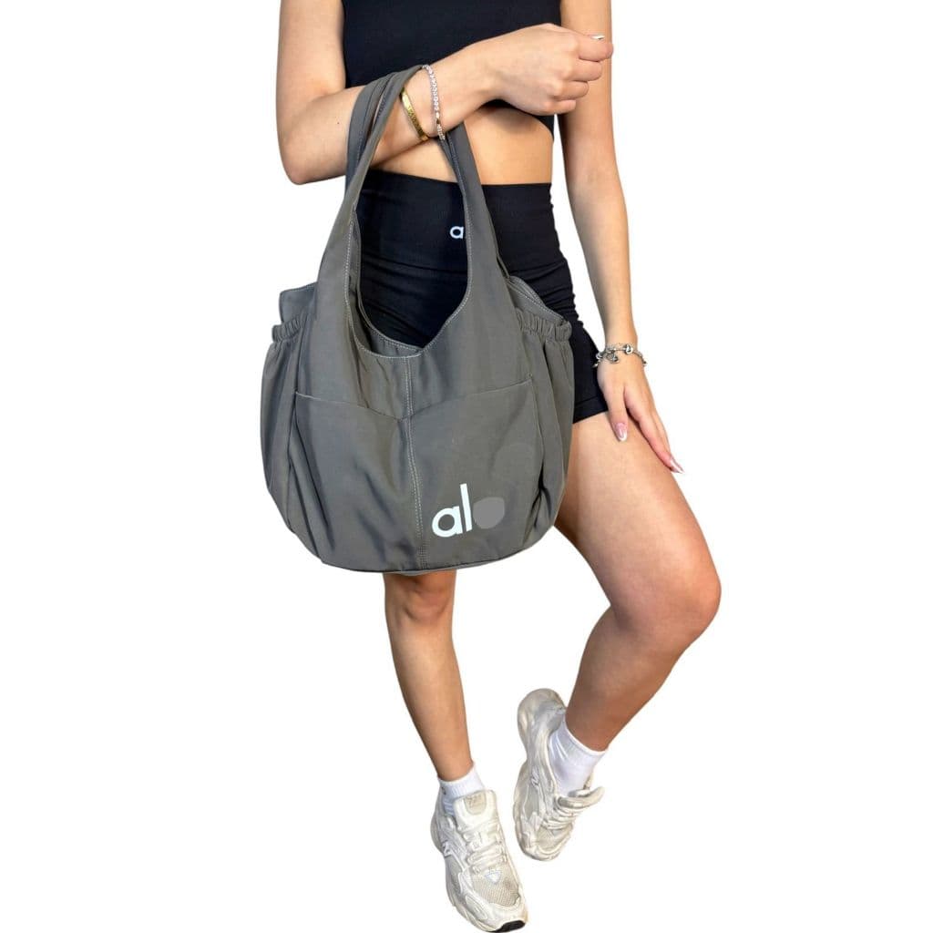 BOLSA FEMININA ACADEMIA ESPORTIVA FITNESS FACULDADE NYLON ZIPER ALÇA TRANSVERSAL FORRADA GRANDE