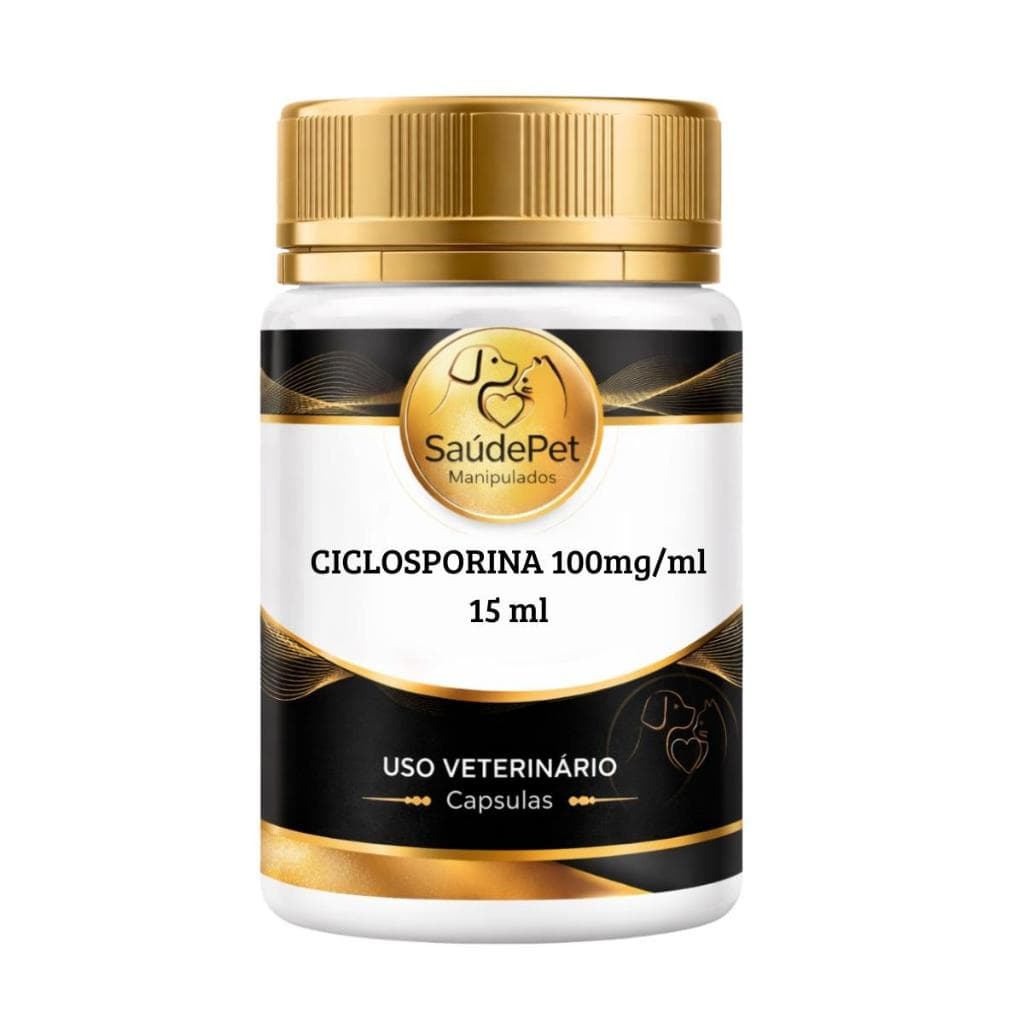 CiclosPet 100mg/ml (Ciclosporina) 15ml - palatavel carne
