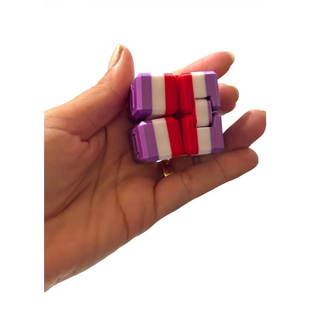 Cubo mágico infinito anti estresse para tdah e autistas infantil e adulto