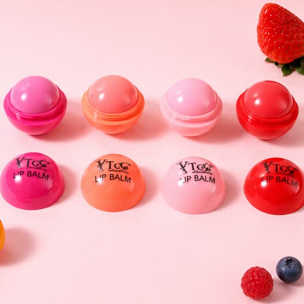 Lip Balm Fruit Ball Nutritivo Lábios Macios T&G