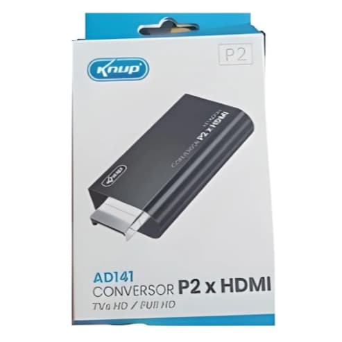 Adaptador Conversor P2 X Hdmi Kp-ad141 Ps2 Hd Knup