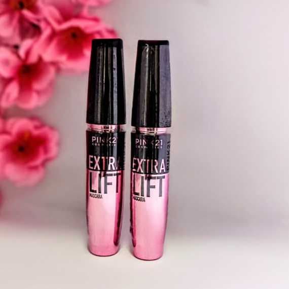 RIMEL PRETO EXTRA LIFT VOLUME E ALONGAMENTO PEEL OFF PINK 21