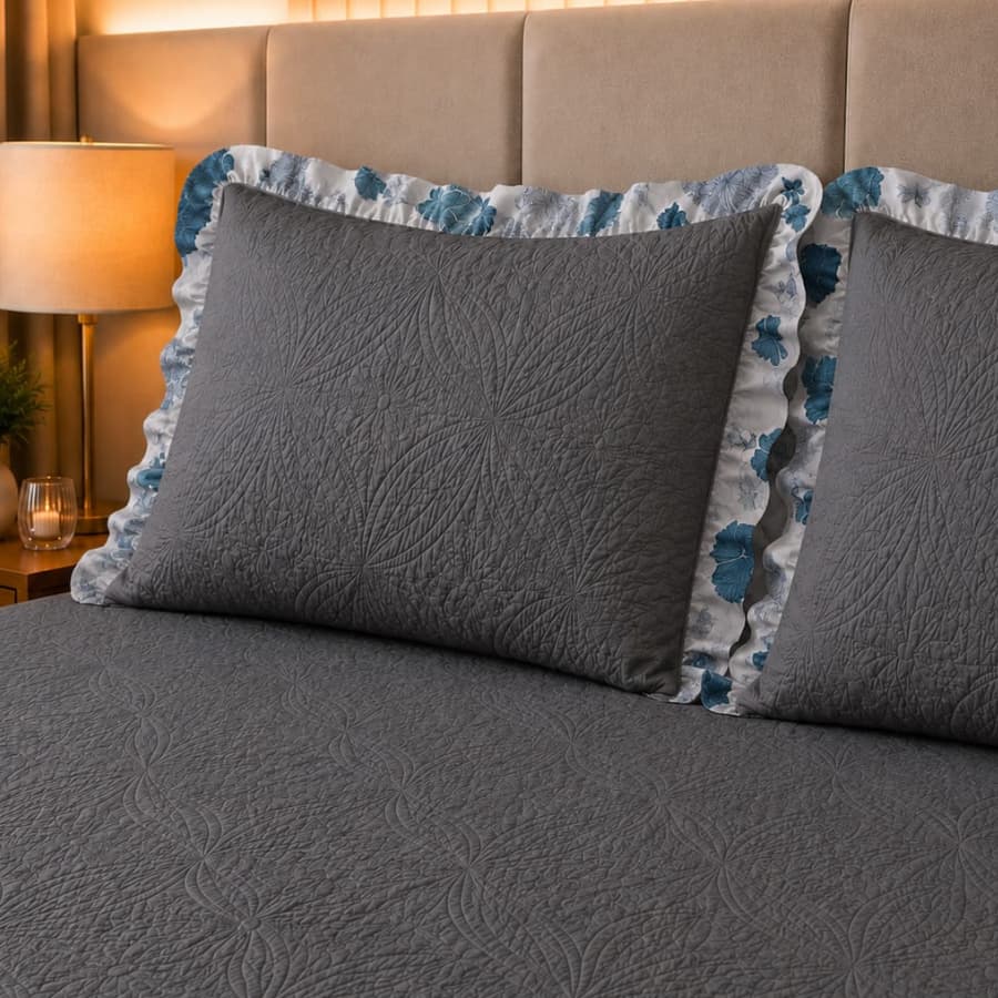 Cobre Leito Exclusive Home Queen 3pçs Sofisticação  E Maciez