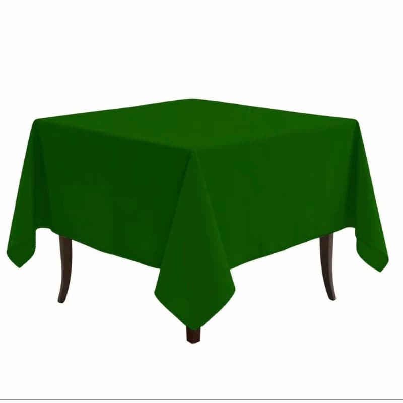 Kit 15 Toalha de Mesa Quadrada 1,50m x 1,50m Oxford Acabamento Bainha Festa Buffet Decoração
