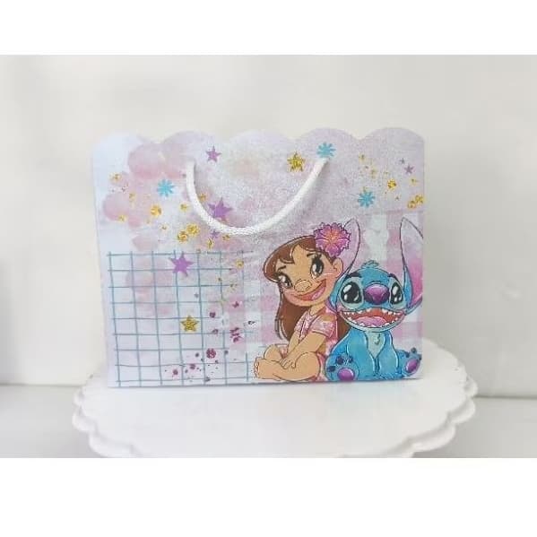 Sacolinha personalizada Lilo e Stitch - pegue e monte
