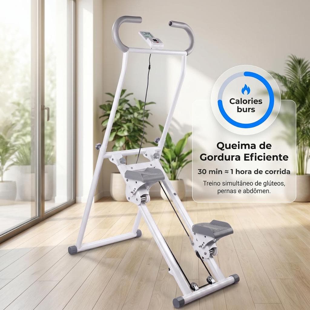 Escalador Silencioso De escada e Caminhada para casa Dobrável suportar 1500KG 3 Niveis de Inclinacao