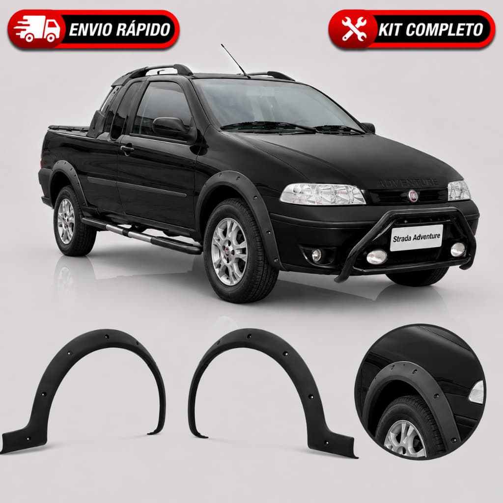 Moldura Paralama Dianteiro Strada Adventure 2001 2002 03 04 05 06 07 08 09 2010