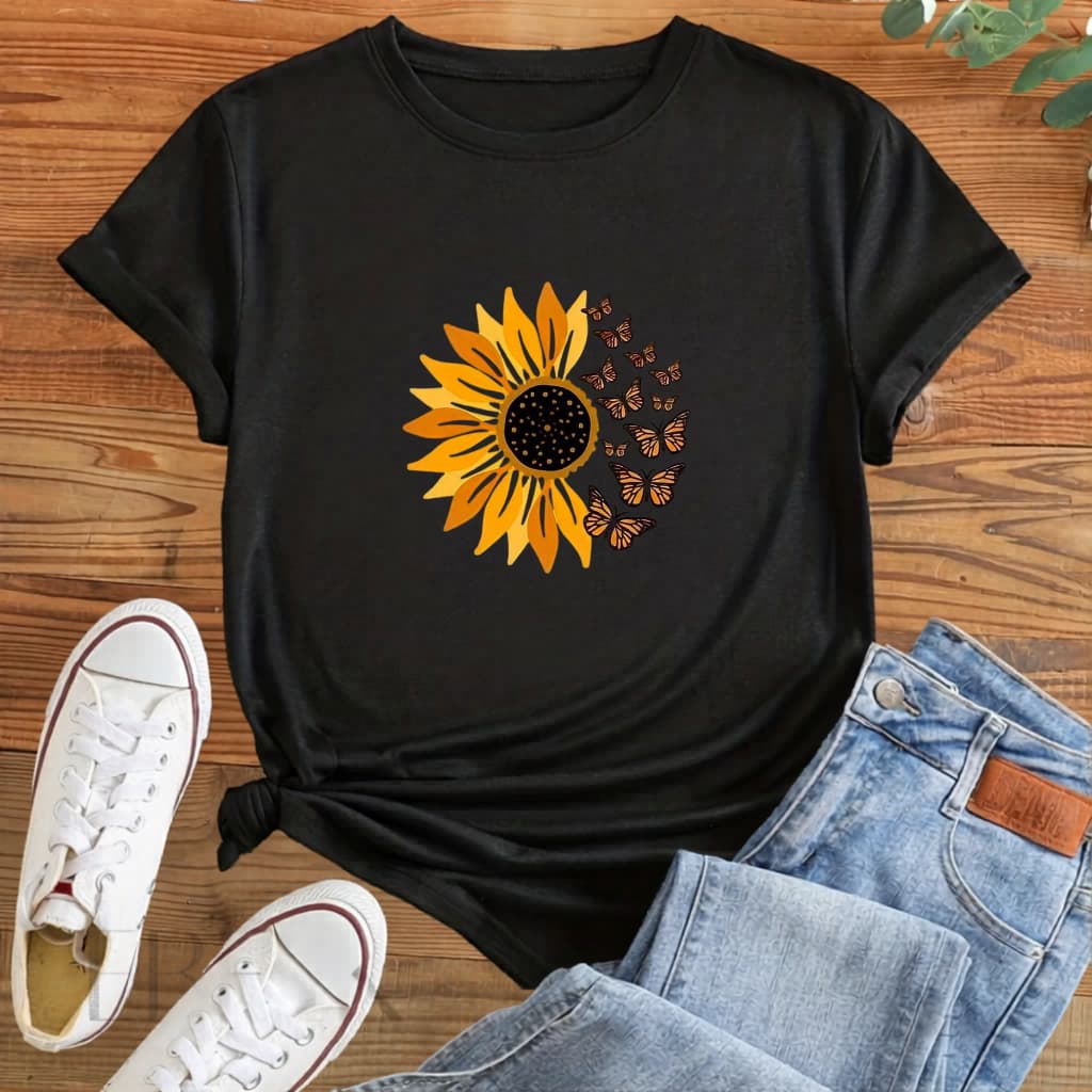 Camisetas Femininas Estampas Variadas Camiseta Blusa Unissex Malha Algodão 100% Premiuim - Lançamento