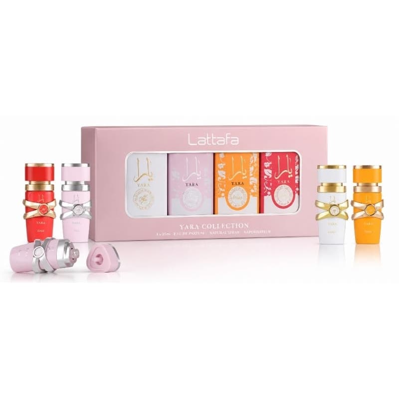 Kit Miniatura Lattafa Yara Collection EDP Feminino 5ml Original