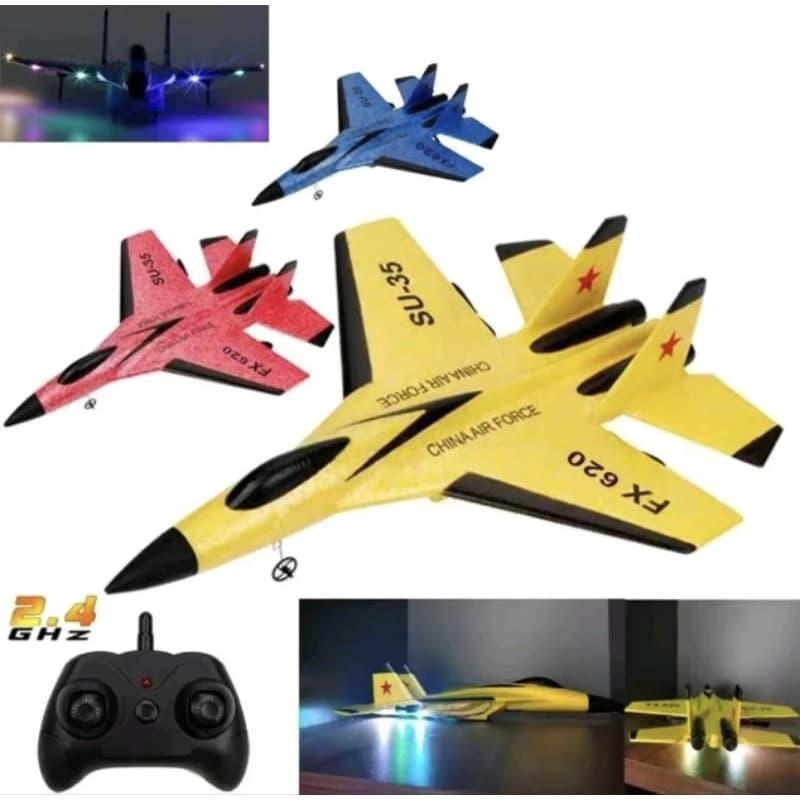 Jato Avião SU-35 Controle Remoto – Manobras Incríveis, Leve e Resistente!