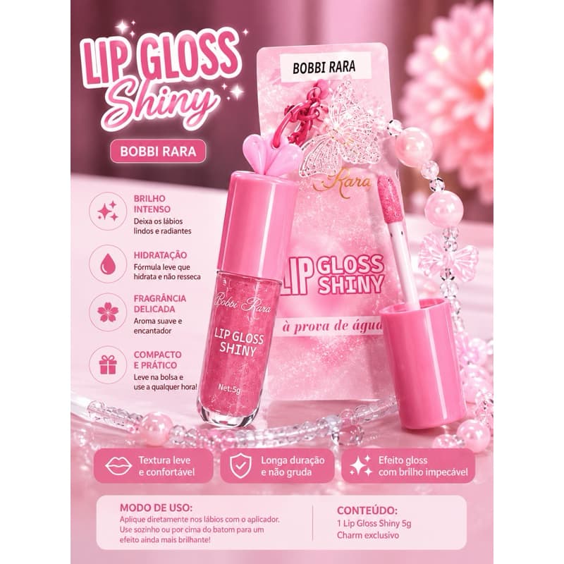 💖✨ Lip Gloss Shiny Bobbi Rara 5g ✨