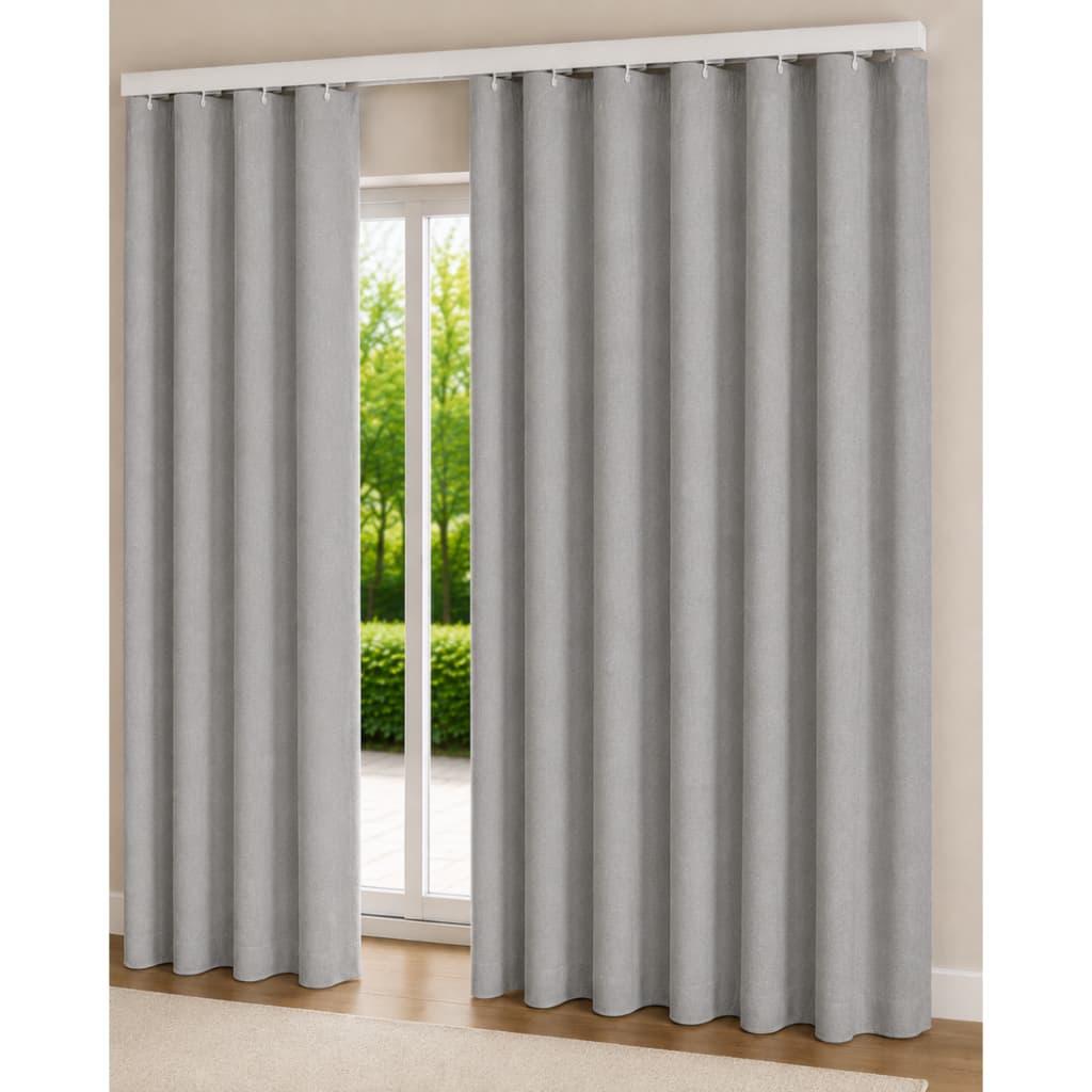 Cortina Oxford Trilho Suíço  3,00x2,50 mts Tecido Premium Sala Quarto Luxo