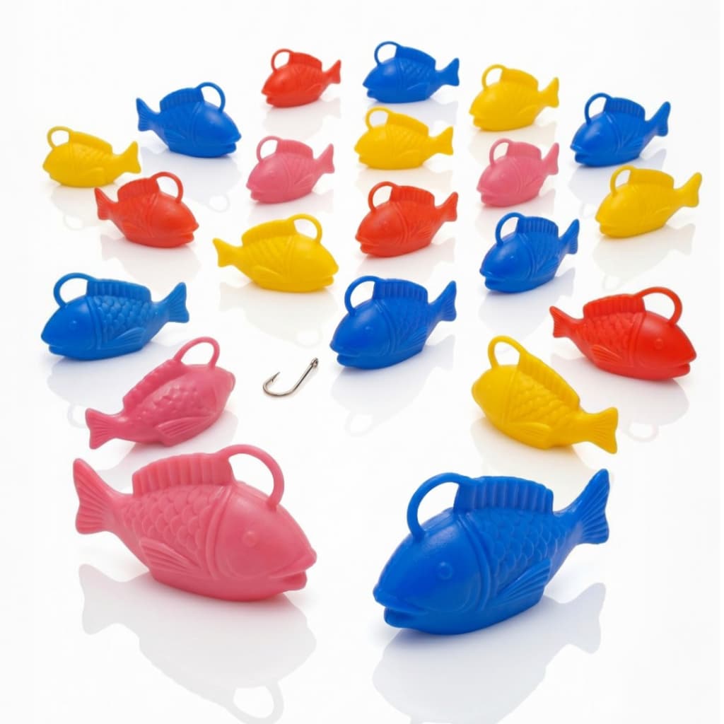 Peixinho Plastico Barraca Pescaria Festa Junina Kit 10 A 30 Unidades Brinde Infantil Arraiá Peixe