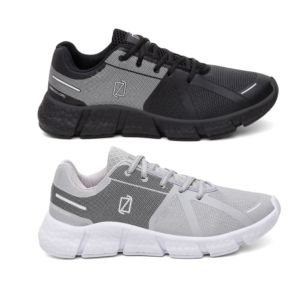 Kit 2 Tenis Masculino para Esportes Academia Leve Original