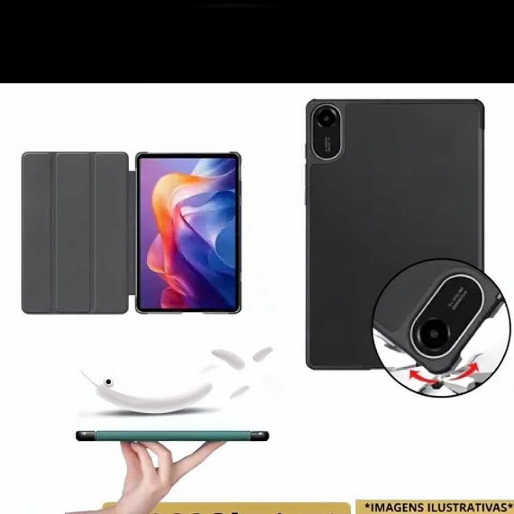Capa Smart Cover COMPATIVEL PARA Redmi Pad 2 11 Polegadas 2025