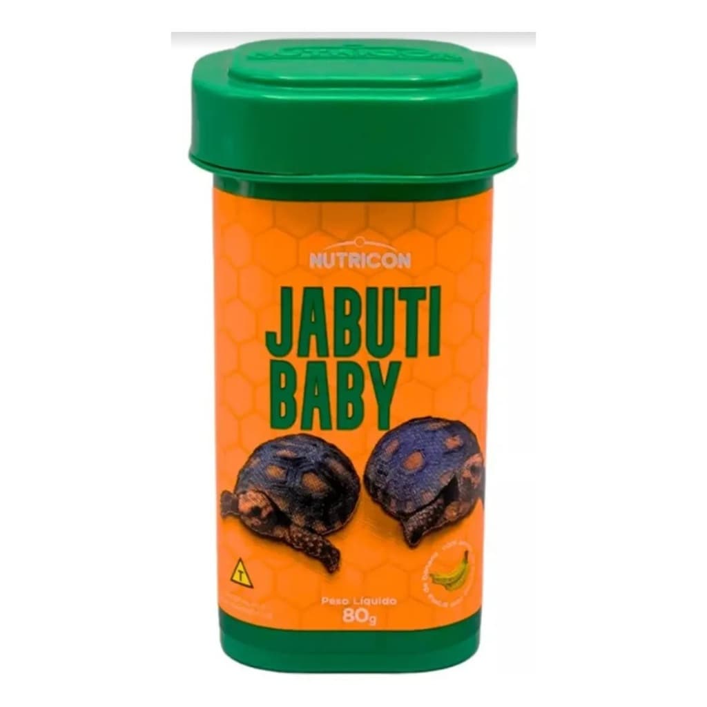 Ração Extrusada Para Jabuti Baby / Filhote Nutricon 80g
