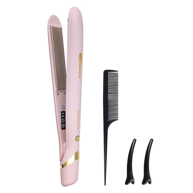 Chapinha Profissional 220 Graus 2 Em 1 Liso e Cacheado Tecnologia Titanium Para Alisamentos Bivolt 110v/220v