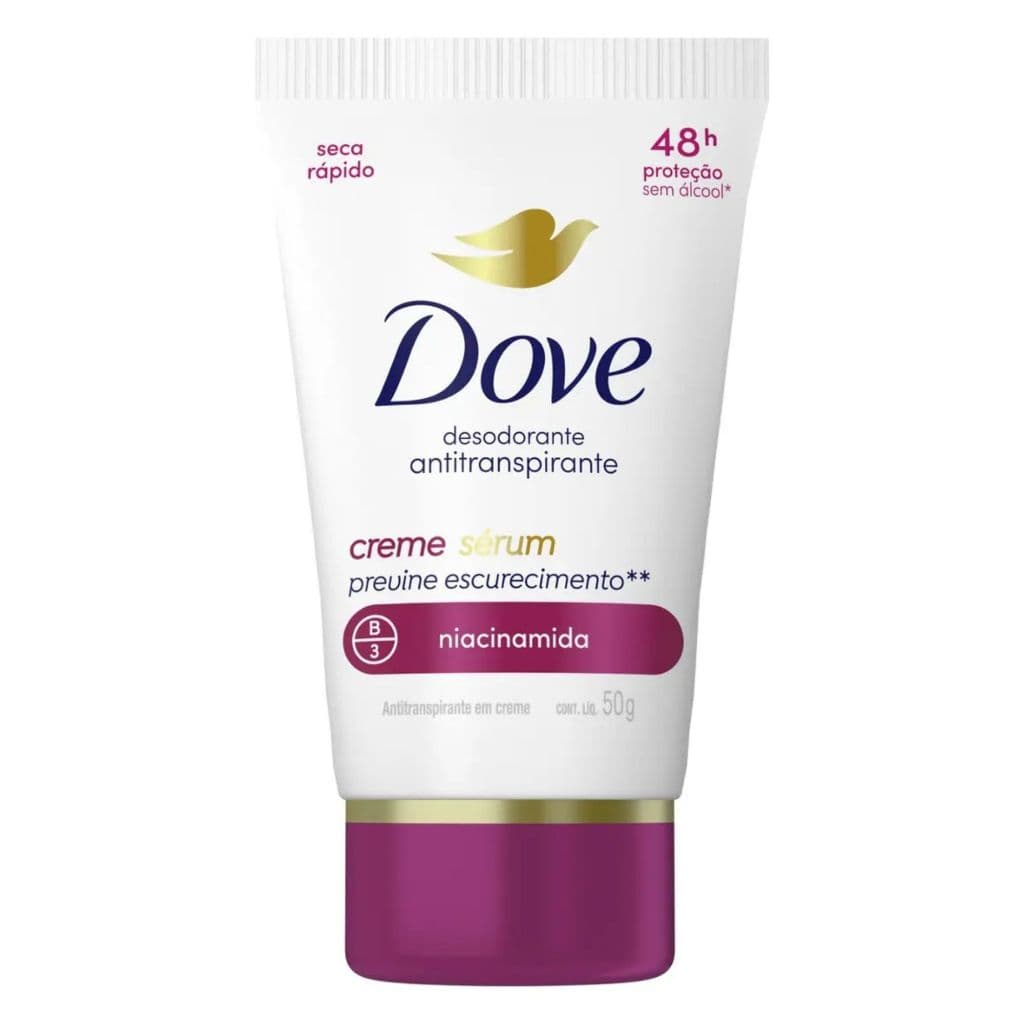 Desodorante Antitranspirante Creme Sérum Dove 48h 50g