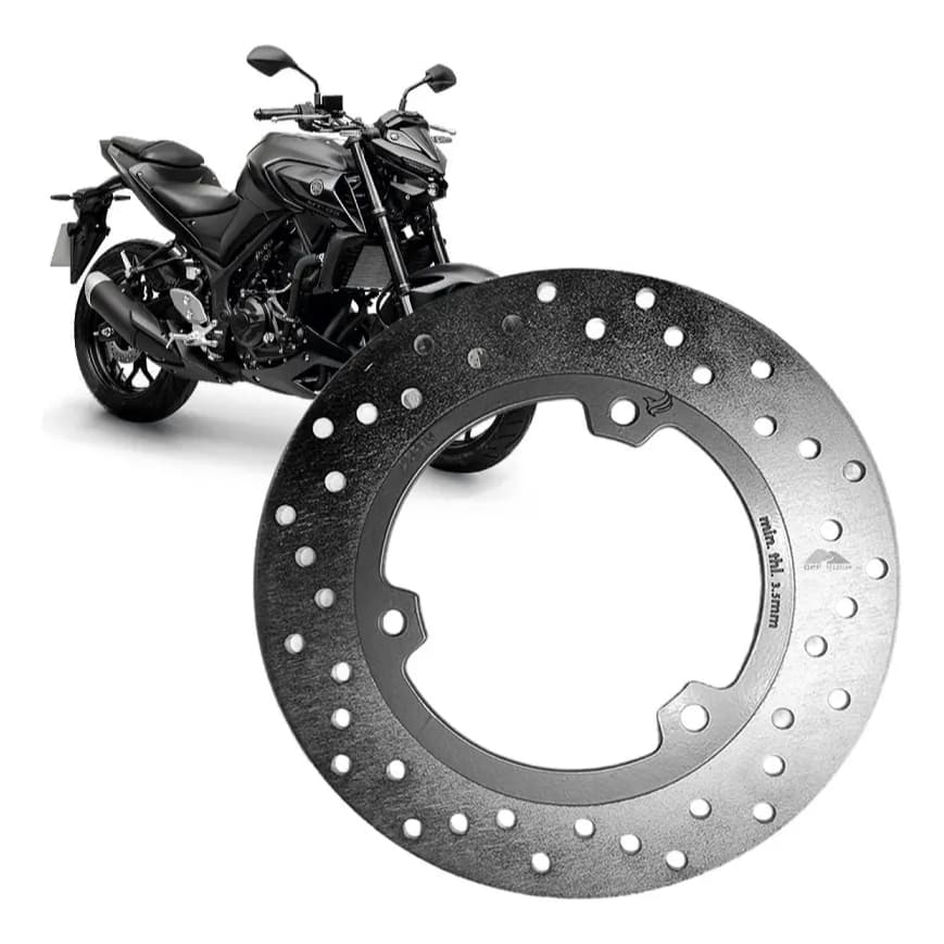 Disco De Freio Traseiro Mt03 R3 2016-24 Fz25 2018-24
