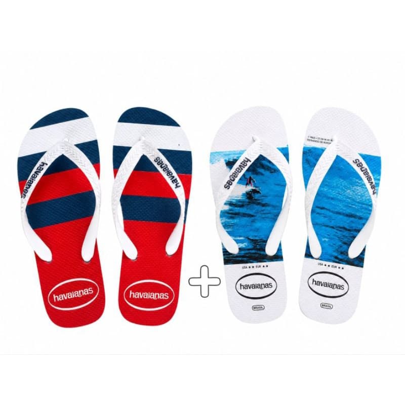 chinelo masculino dedo kit 2 em 1