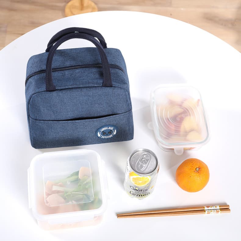 Kit 5 ou 10 Bolsas Térmicas Lancheira Ideal Para Viagem Marmita