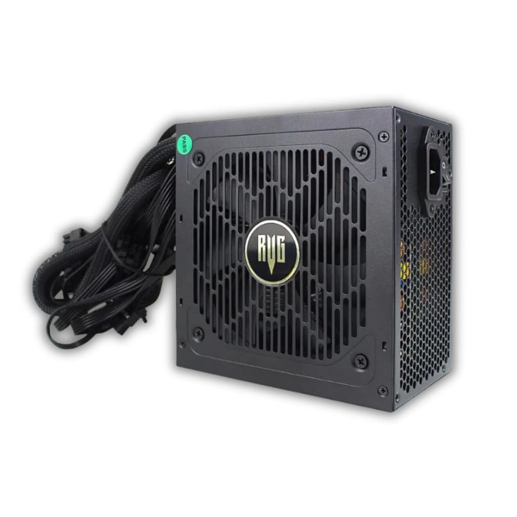 Fonte Atx 650w 80 Plus Bronze Pfc Ativo Com Led Rgb Revenger Cor Preto 110v/240v