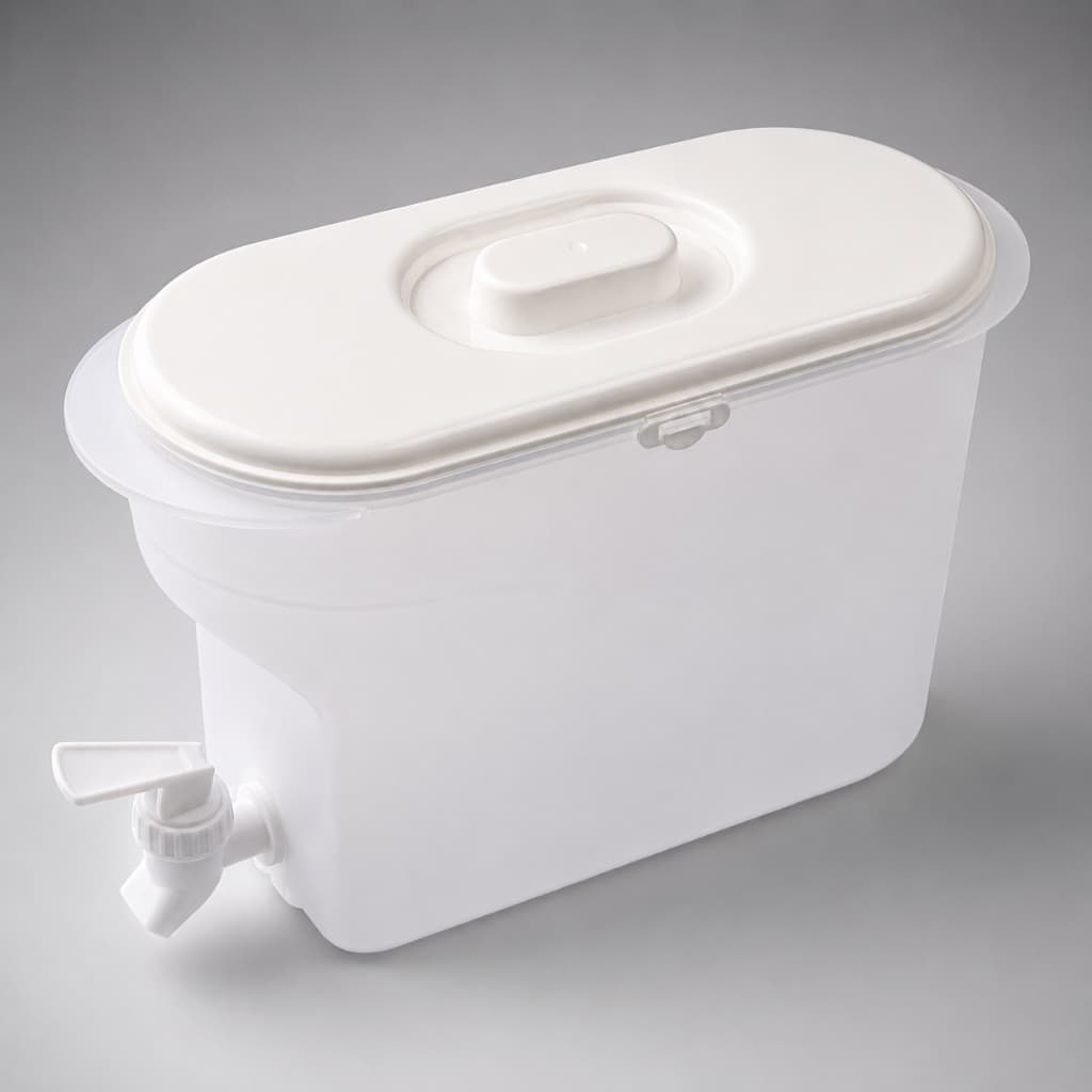 Suqueira Dispenser De Bebidas 3,2L Com Torneira Para Geladeira Água Suco E Drinks