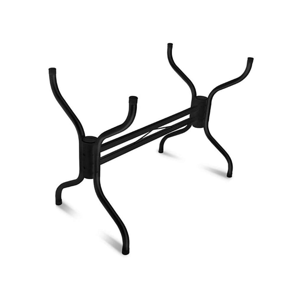 Base de Mesa em Aço Carbono Reforçado Para Tampo de Vidro Mármore ou Madeira Até 150cm