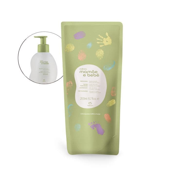 Refil Hidratante Corporal Natura Mamãe e Bebê 200mL